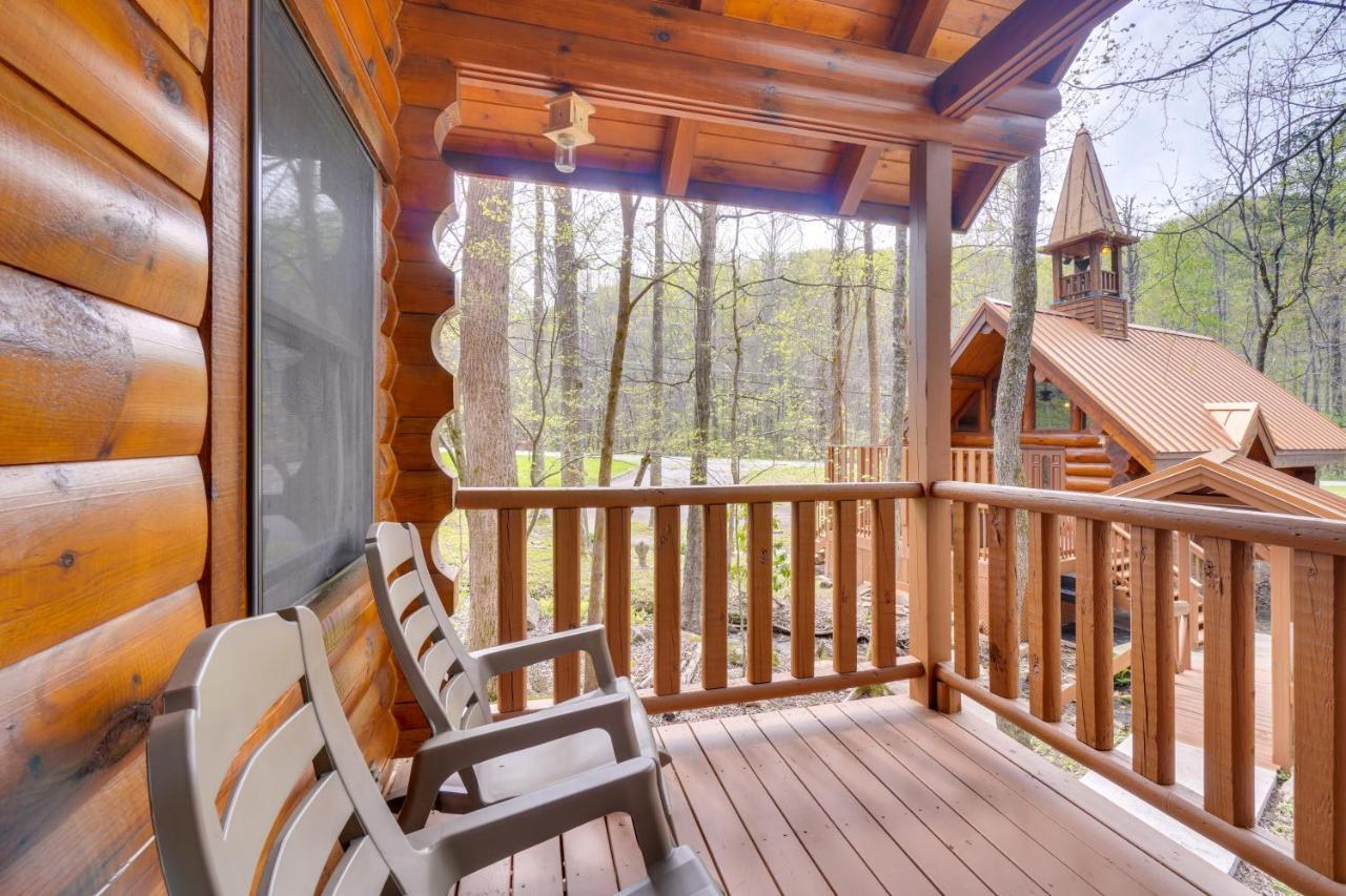 Lovely Gatlinburg Cabin With Private Hot Tub! Exterior foto